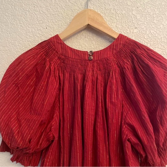 Ulla Johnson. Red peasant top. Size small - Picture 4 of 6